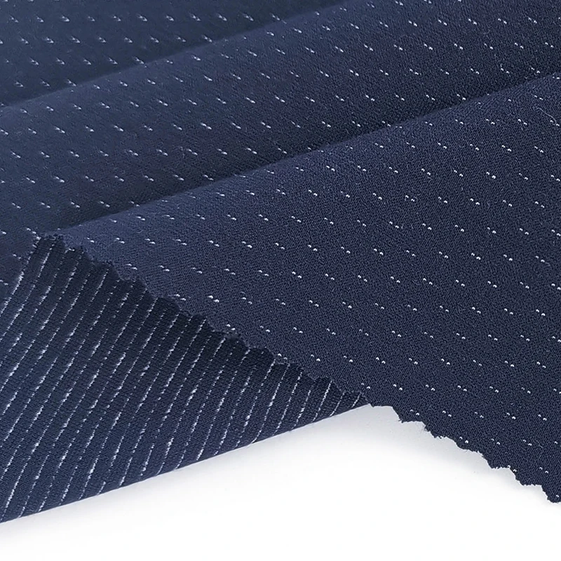 
 ESSE TEXTILE 40S NR roma ткань dobby siro однотонная окрашенная трикотажная ткань King ponte de ROMA DOTS  
