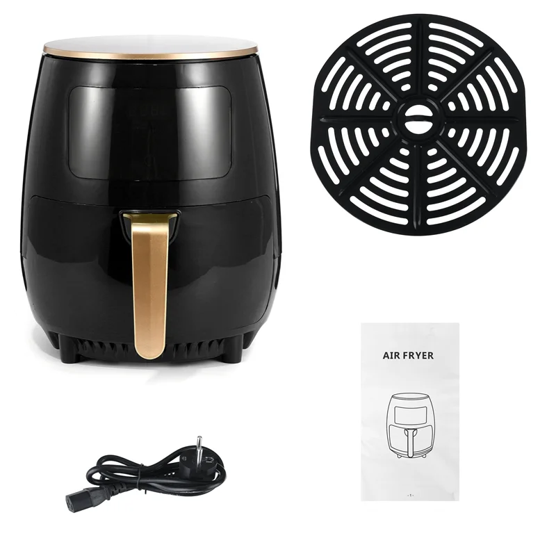 Electric Digital Deep Cooking Oil Free Air Fryer 6L Healthy Electric Fryer Cooking Chicken Air Fryer