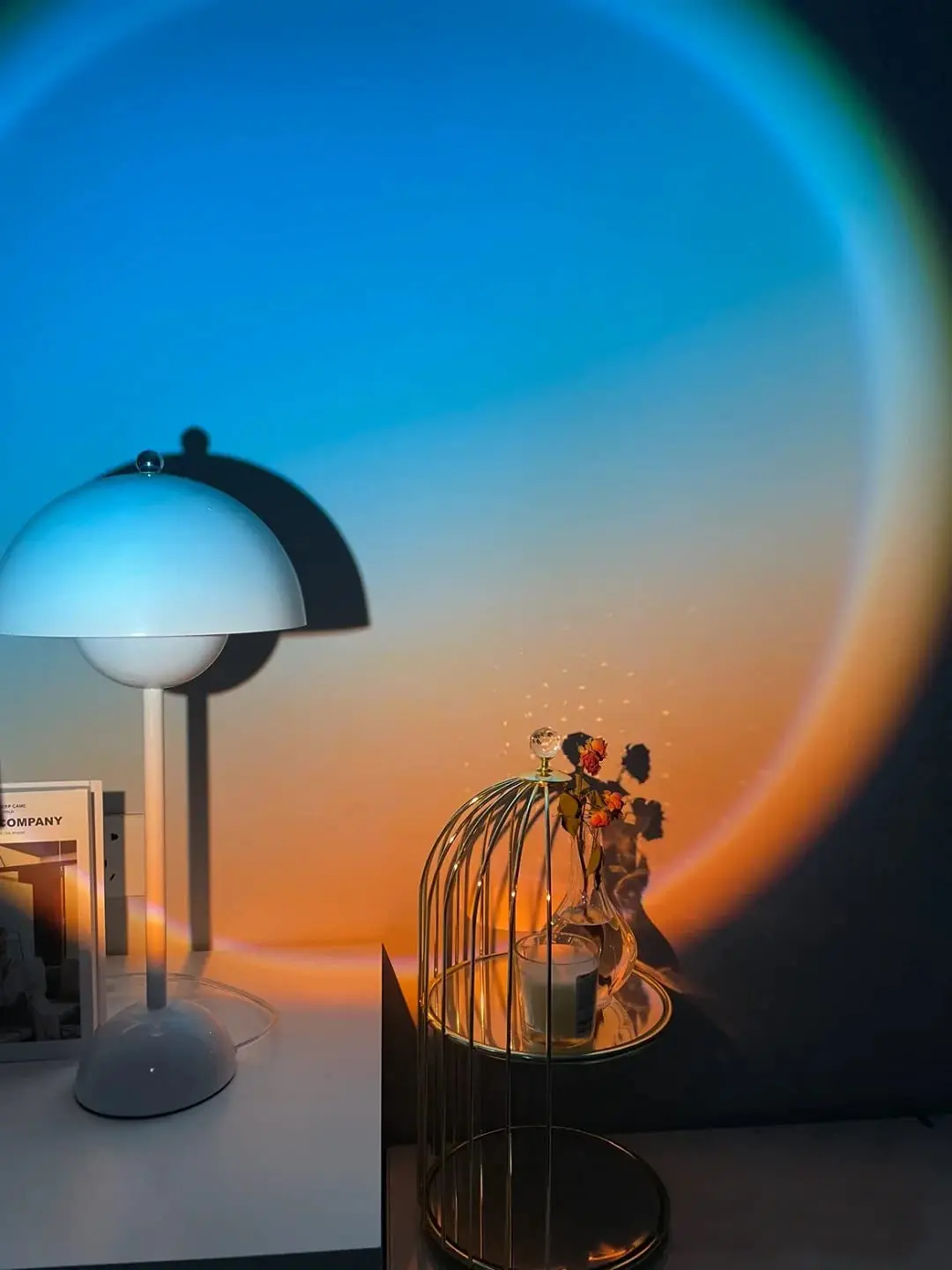 Lampada Proiettore Tramonto A LED | 16 Colori Con Controllo APP E Telecomando, Luce Arcobaleno - 3