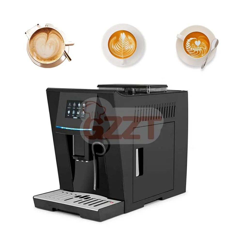 GZZT One-Button Full Automatic Coffee Machine 19Bar ULKA Pump