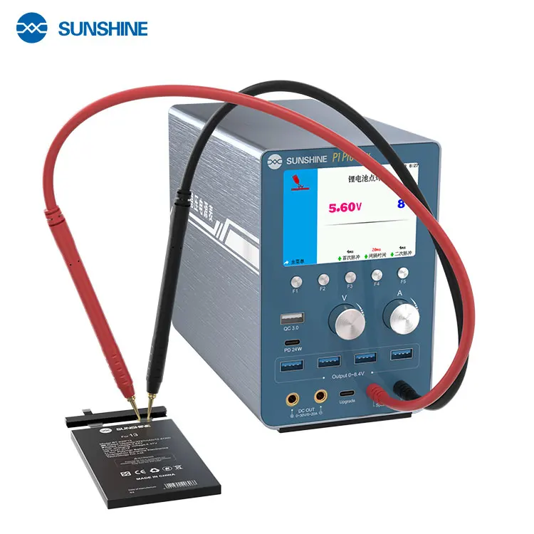 SUNSHINE P1 Pro MAX Intelligent Regulated Power Supply With Waveform Display and Battery Spot Welding Short Circuit Detection