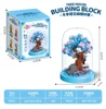 Winter snow treehouse-with dust cover