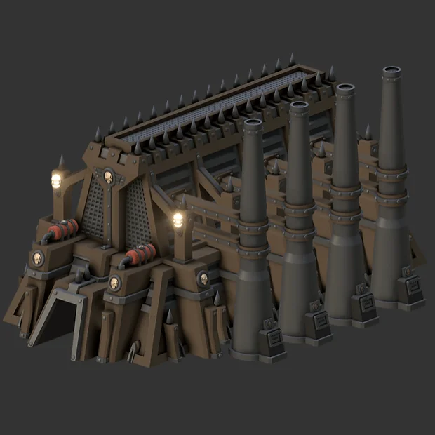 3d Print 40k Warhammer Models/40k Miniaturas/ Grimdark Terrain - Buy ...
