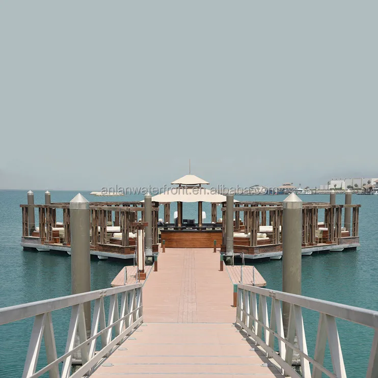 New Listing Luxury Floating Bar And Restaurant Floating Platform ...