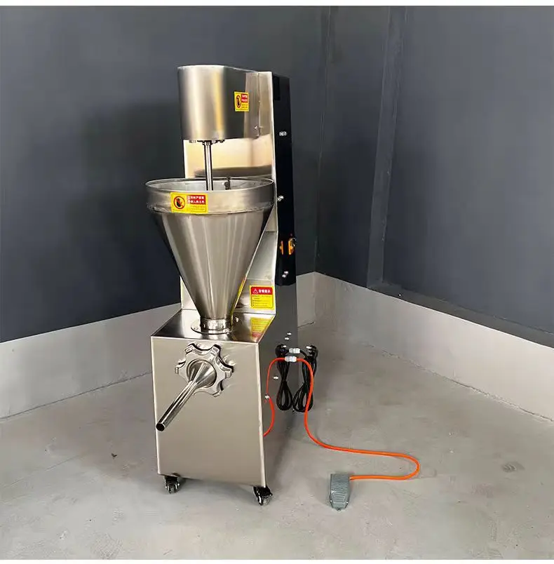 Highly Efficient and Fast Meat Stuffing Machine for Sausage Making ...