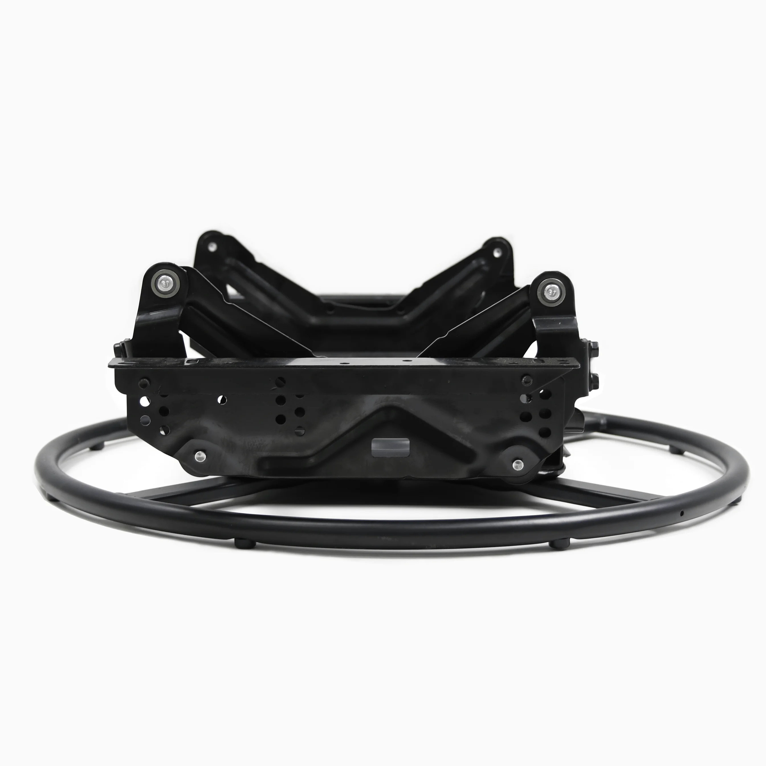 Black Steel 22 Inch Replacement Swivel Glider Ring Base Sofa Manual