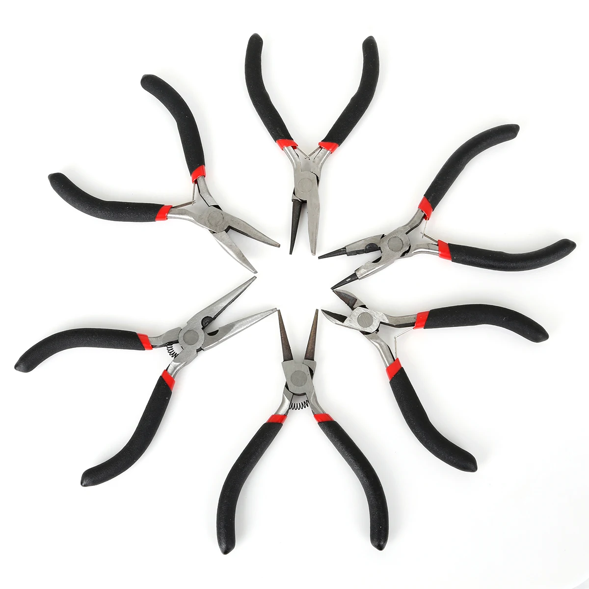 12 см плоскогубцы с двойной ручкой с черной ручкой инструменты для изготовления ювелирных изделий, yiwu