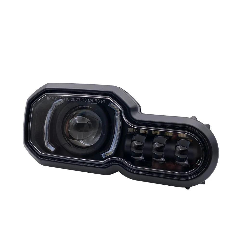 Genuine LED high and low beam motorcycle headlamp for BMW F800 headlamp details