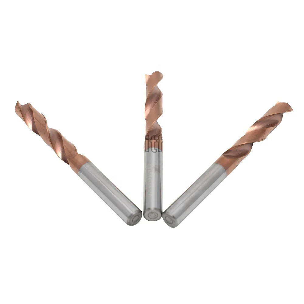 Solid Carbide Flat Bottom Drill 