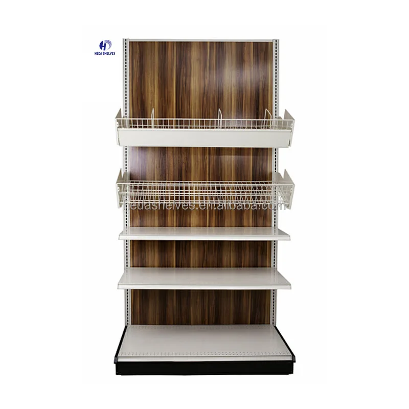 Wooden Rolling Lozier Gondola Display Units On Sale