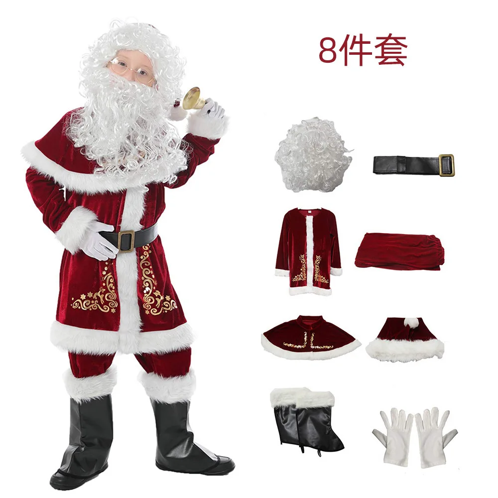 4xl Cosplay Costume Adult Stage Performance Sets Xmas Outfits Santa