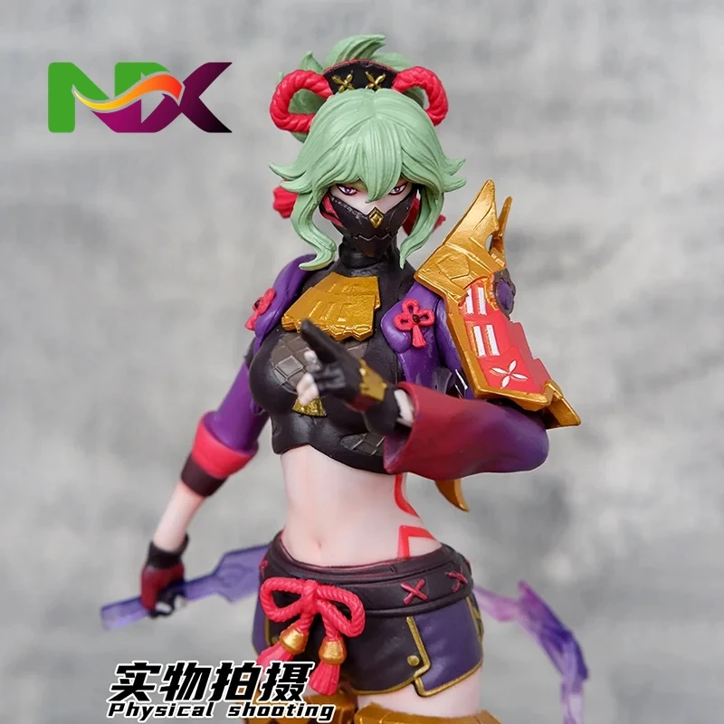 置物 kuki Genshined Impact Anime Kuki Shinobu Action Figure Standing Model