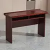 Mesa de tiras de chapa de madera de 1,4 m (MDF)