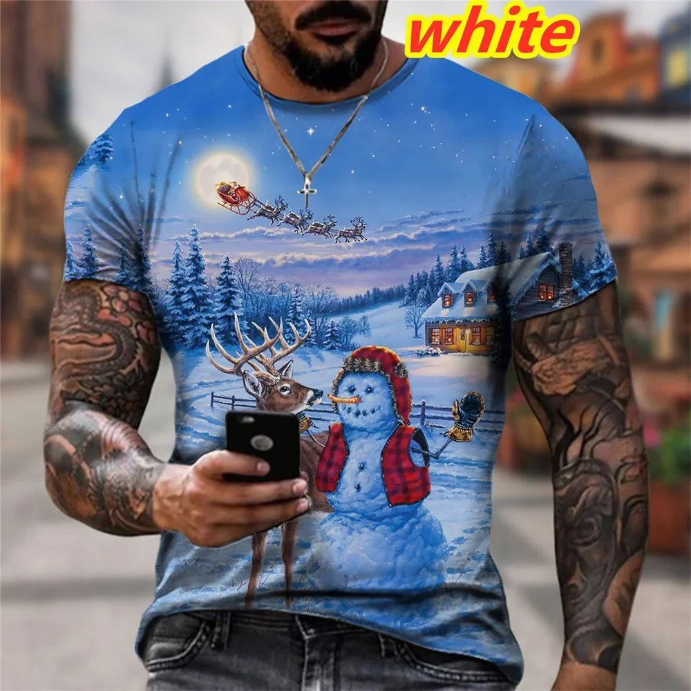 Produktbild von Weihnachts Tshirt Herren Weihnachten Geschenke Christmas