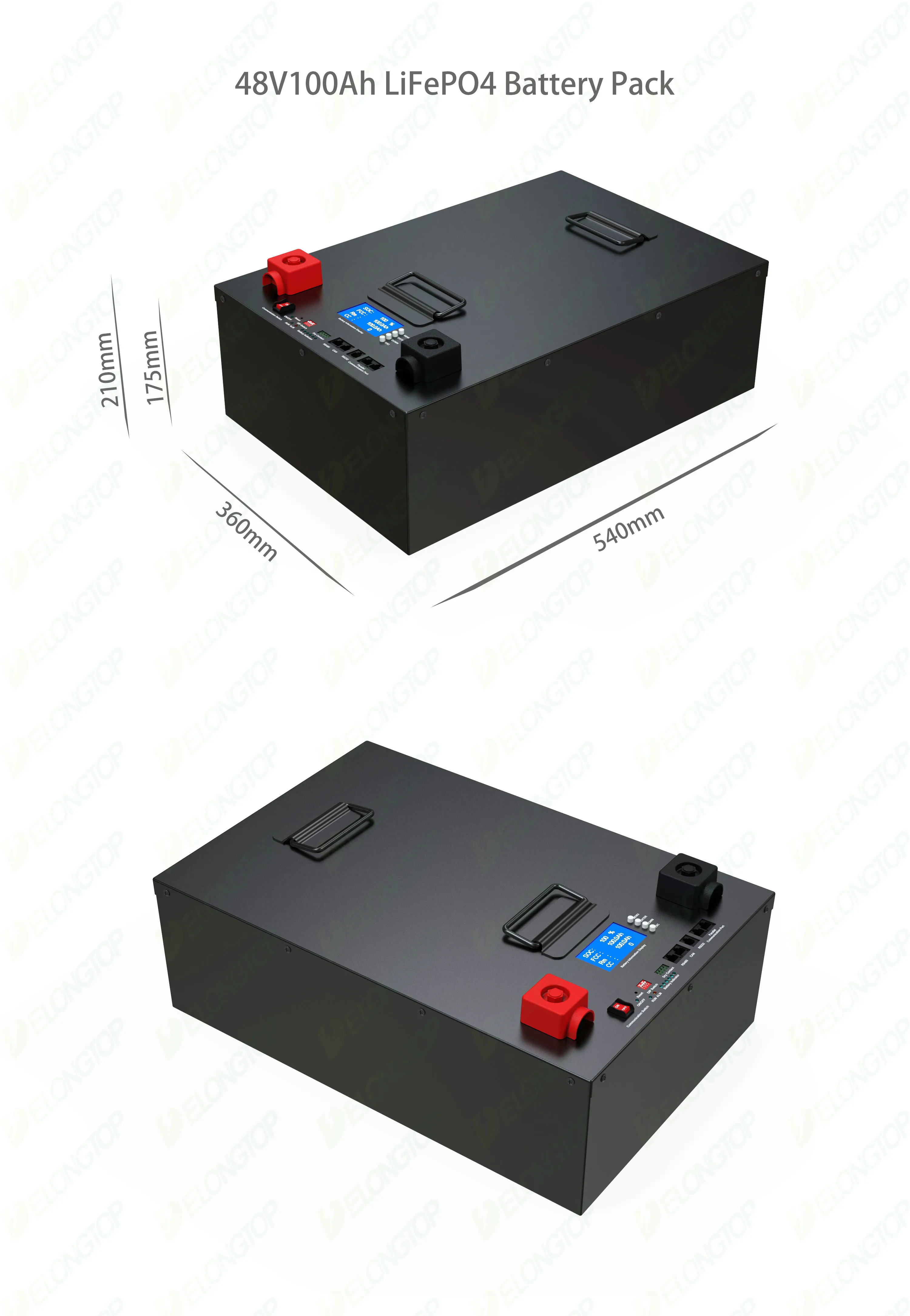 Lithium Golf Cart Battery 48v 80ah 100ah Lifepo4 Golf Cart Battery 48