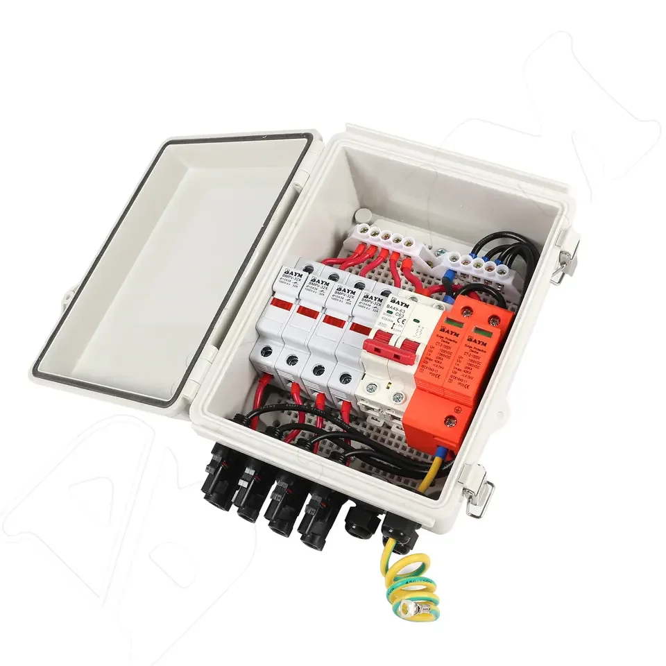 Solar DC PV Combiner Junction Box - Grid & off Grid System