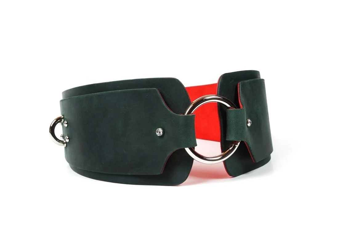 BDSM Leather Hogtie Set - Submissive Gear & Accessories