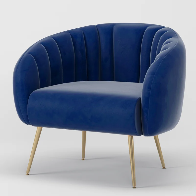 Nordic Modern Single Sofa Chair - Comfortable Leisure Chair for