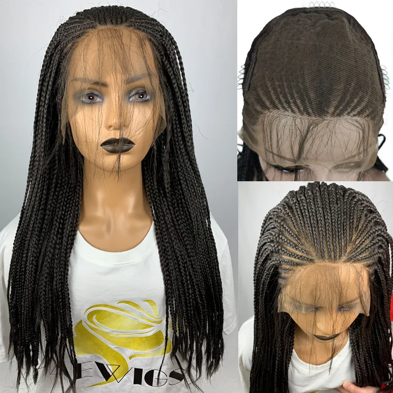 Wholesale New Style Synthetic Cornrow Glueless Knotless Vendors Ful