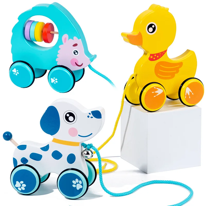 Jouet De Marche à Pousser Et Tirer – Apprentissage Précoce En PP, Résistance à Ressort, Coordination Œil-Main – Cadeau 1-3 Ans (Couleur Aléatoire)