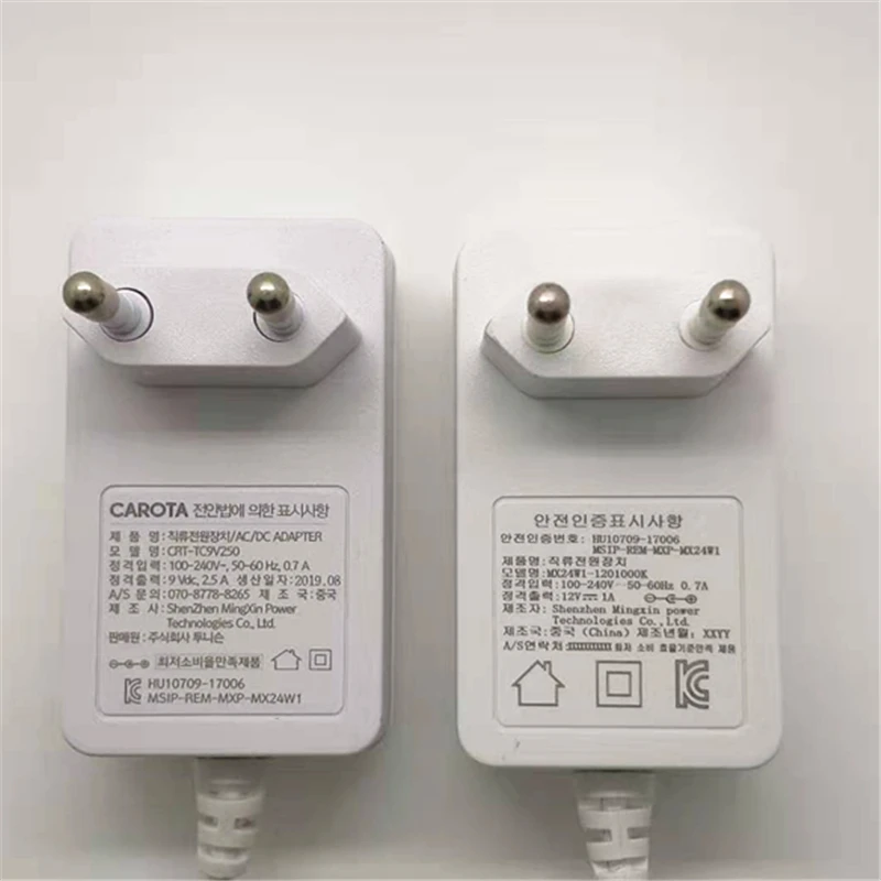 Czjutai ac адаптеры 9V KC EMC утвержденный 12v 1.5a 2a настенный адаптер питания 24v1a цифровой