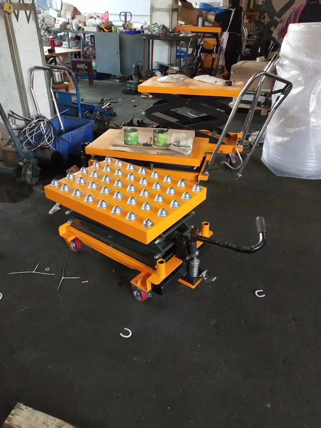 Workers Transfer Table Universal Ball Transfer Table Top Conveyor for Roller System
