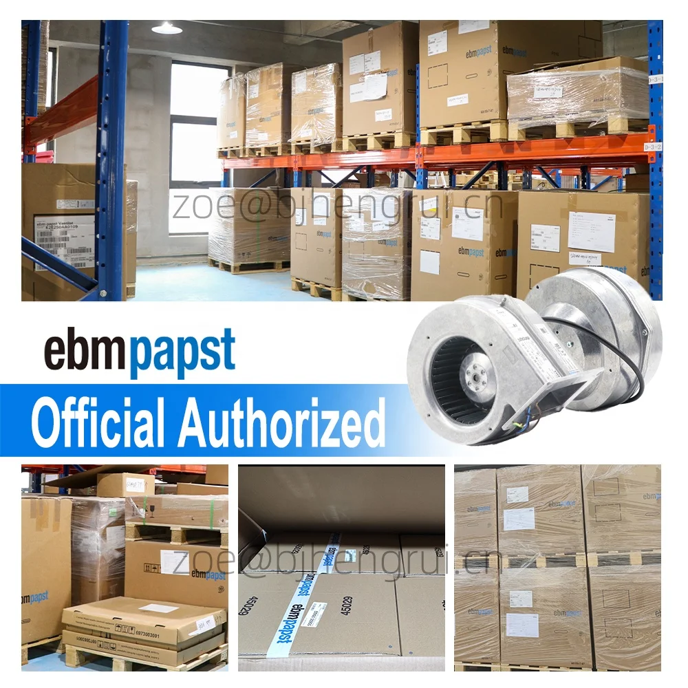 Ventilador Turbo Ebmpapst G2E180-EH03-01 230V - 415W, 180mm, Para Aire Acondicionado O Equipos Industriales