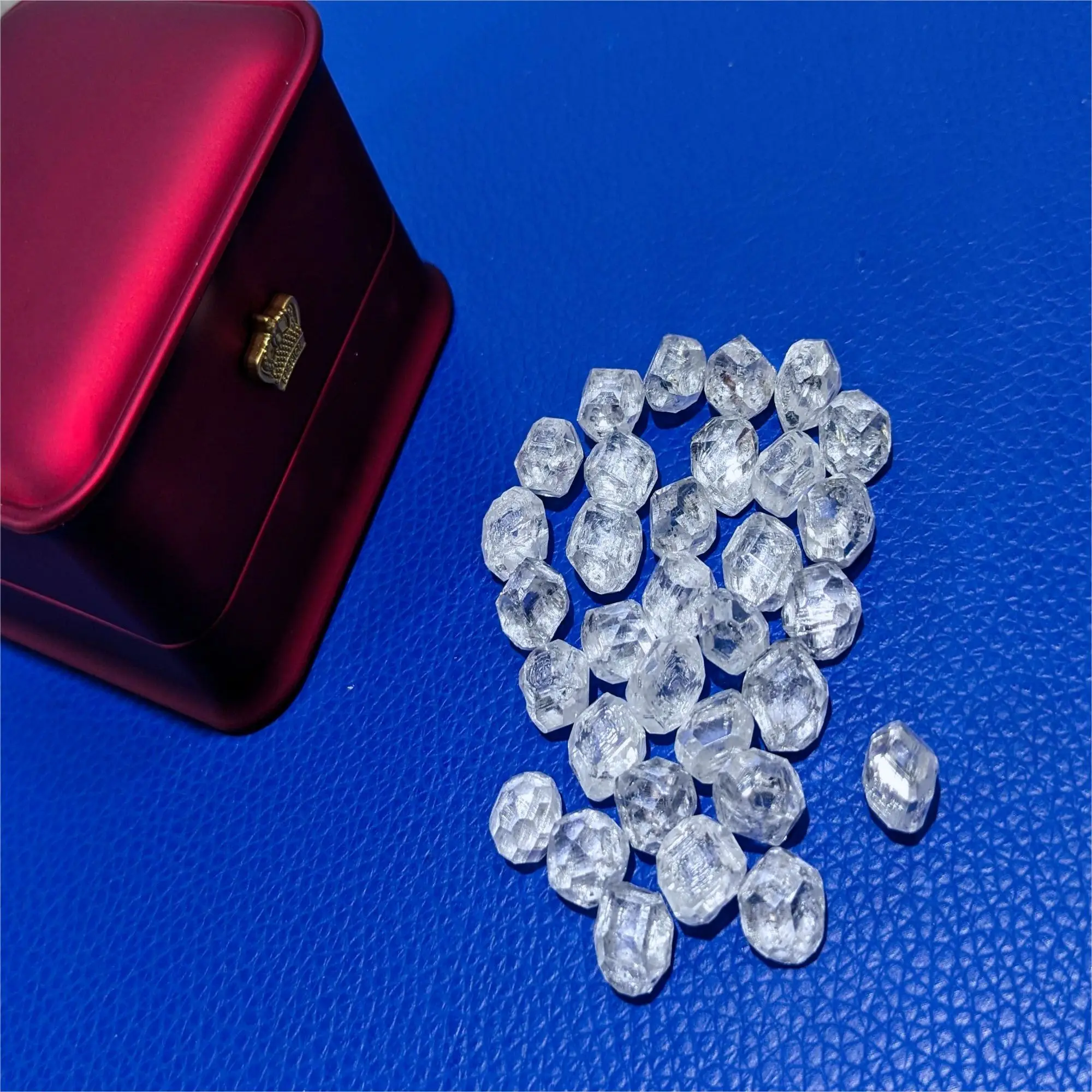 Wholesale Hpht Lab Grown Rough Diamond A+ Grade Large Size Uncut Hpht Lab Grown Synthetic Lab
