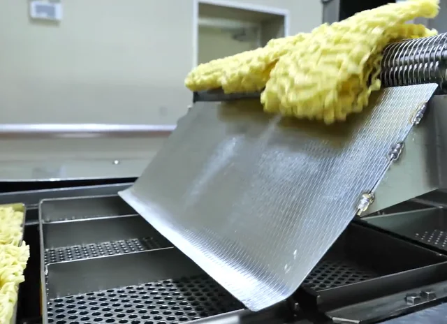 Good Maker SS410 Customized Fine Welding Ramen Noodle Frying Cell for Noodle Machine Parts 5