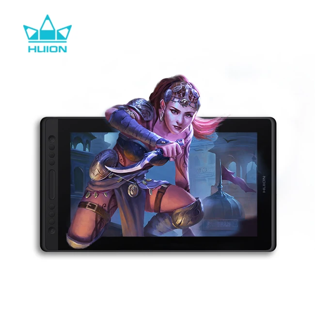 HUION KAMVAS Pro 16 Portable Digital Tablet Graphic Pen Display Pen Touch  Screen Drawing Monitor