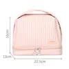 Toast cake makeup bag cherry blossom pink