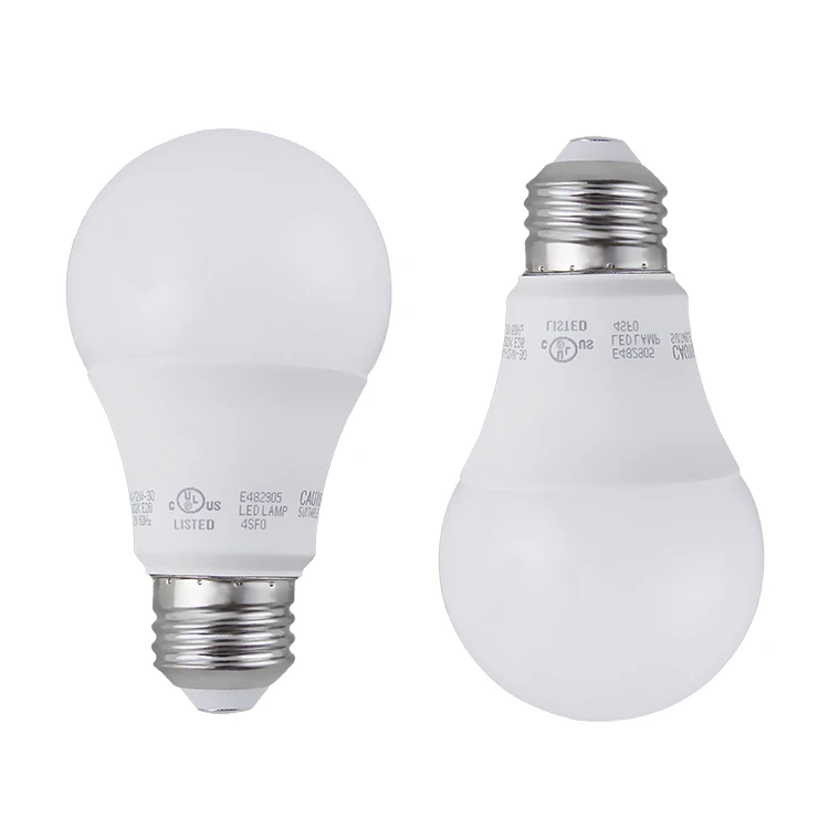WORBEST ULcUL Certified E26 Base A19 LED Bulb Lamp 6W 9W 12W 15W A19 A60 White LED Bulb AC120V Rated for US Canada