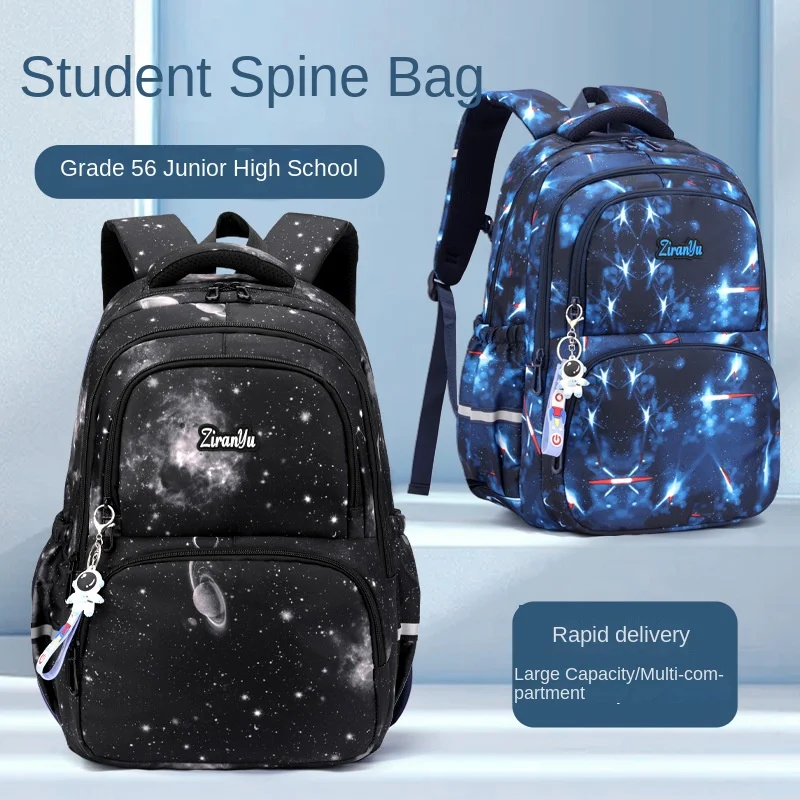 Cross-border  Primary School Student Schoolbag for Boys Girls Grade 4-6 Junior High Brea aperçu 2