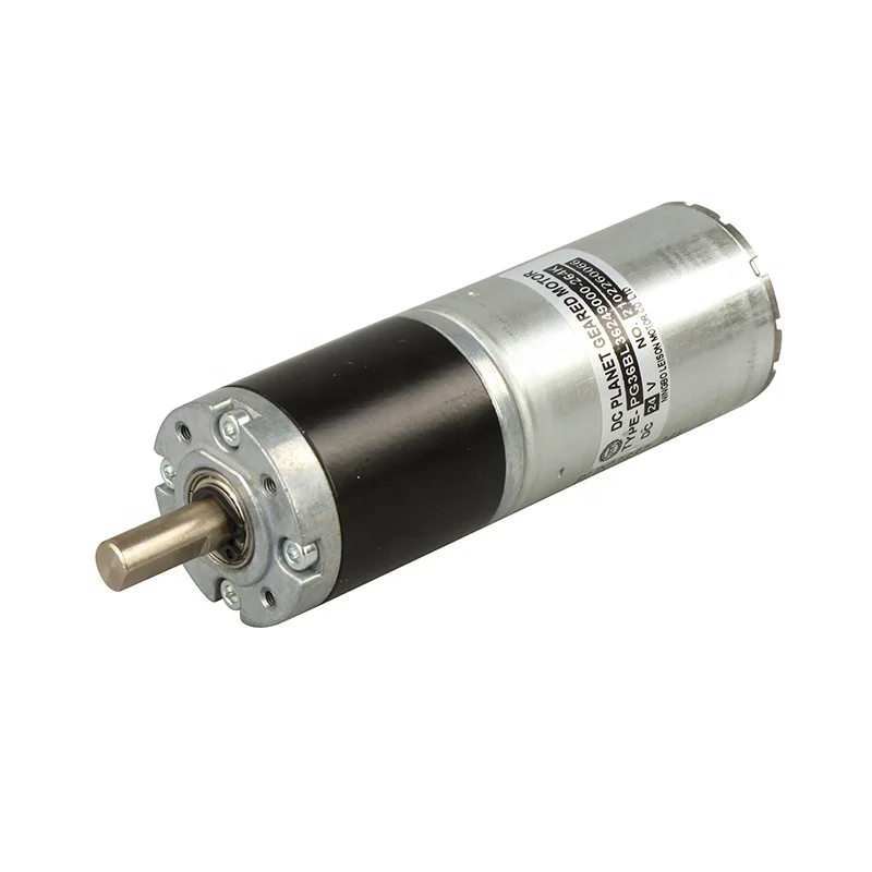 36mm Planetary DC Brushless Gear Motor 12V DC Motors with D shaft ...