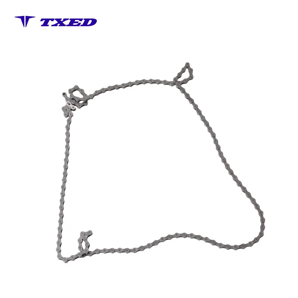 9 Speed Bicycle Derailleur Chain 1/2"x11/128" 120 Links Bike Chain With Locating Pin for Bicycle Cycling Replacement Part
