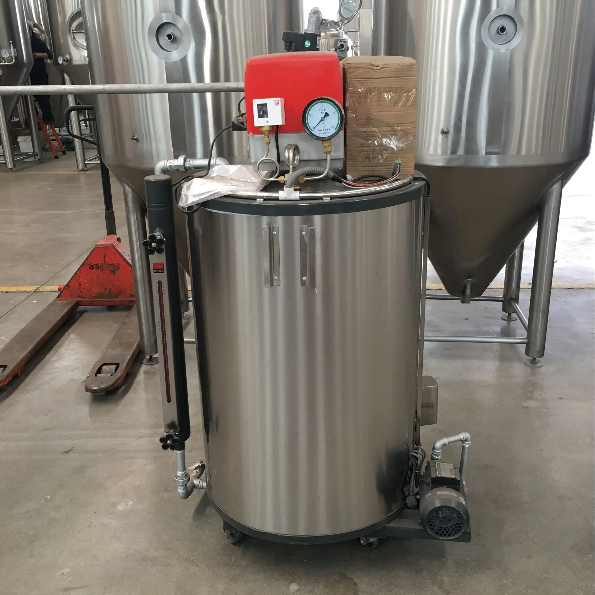 200L 2BBL Mash Tun Lauter Tun Beer Brewing Equipment Full Set