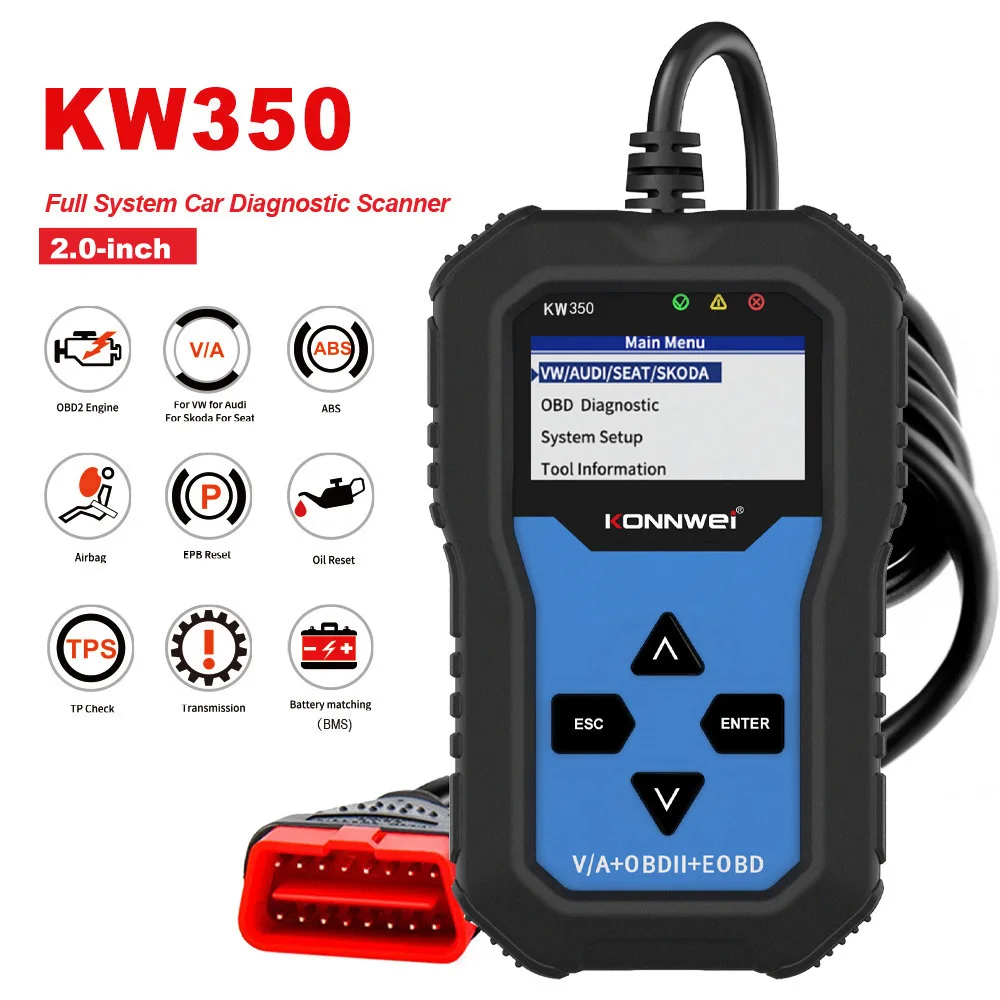Scanner Diagnostico ANCEL Per VW AUDI - Lettore Errori OBD2 EPB ABS Tutti I Sistemi | Aggiornamenti Gratuiti - Foto 10