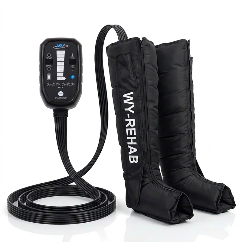 Lenfödem ve DVT için Taşınabilir Şarj Edilebilir Basınç Terapisi Çizmeleri