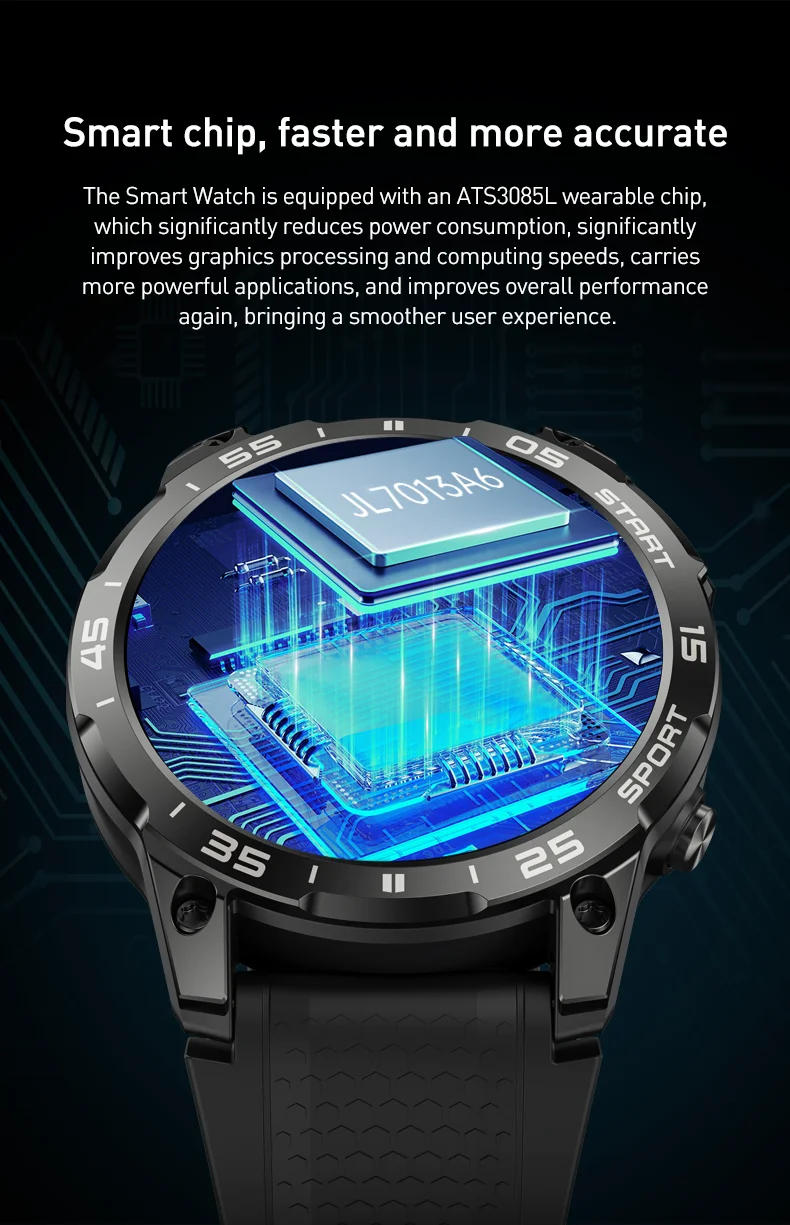 Chinese factory supplier supply  Sanvnet S53z Gps Smart Watch 1.43inch Amoled Outdoor Sport Relojes Ip68 Waterproof Fitness Tracker Men Women Smartwatch 2026 - Buy Gps Smartwatch relojes Smart Watch fitness Tracker Smartwatch