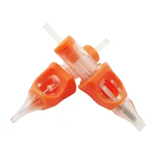 Customizable Factory Sell Tattoo Supply Non-Slip Rubberized Ergonomic Design Needle Cartridge for Body Art Permanent Feature