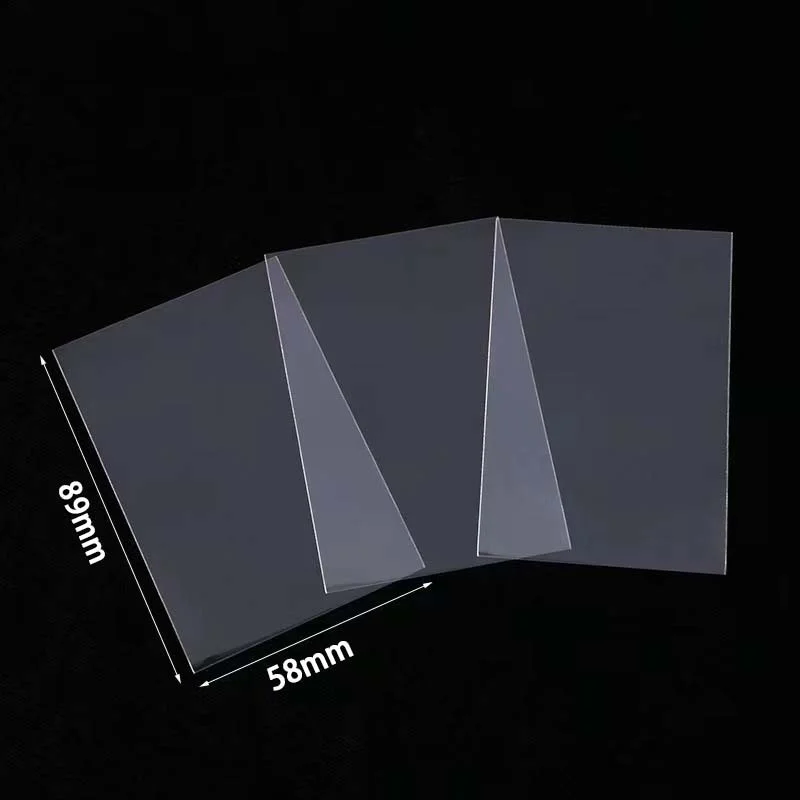 Korean Popcorn Blue Card Film 20 Silk 56*87mm Idol Card Holder Small