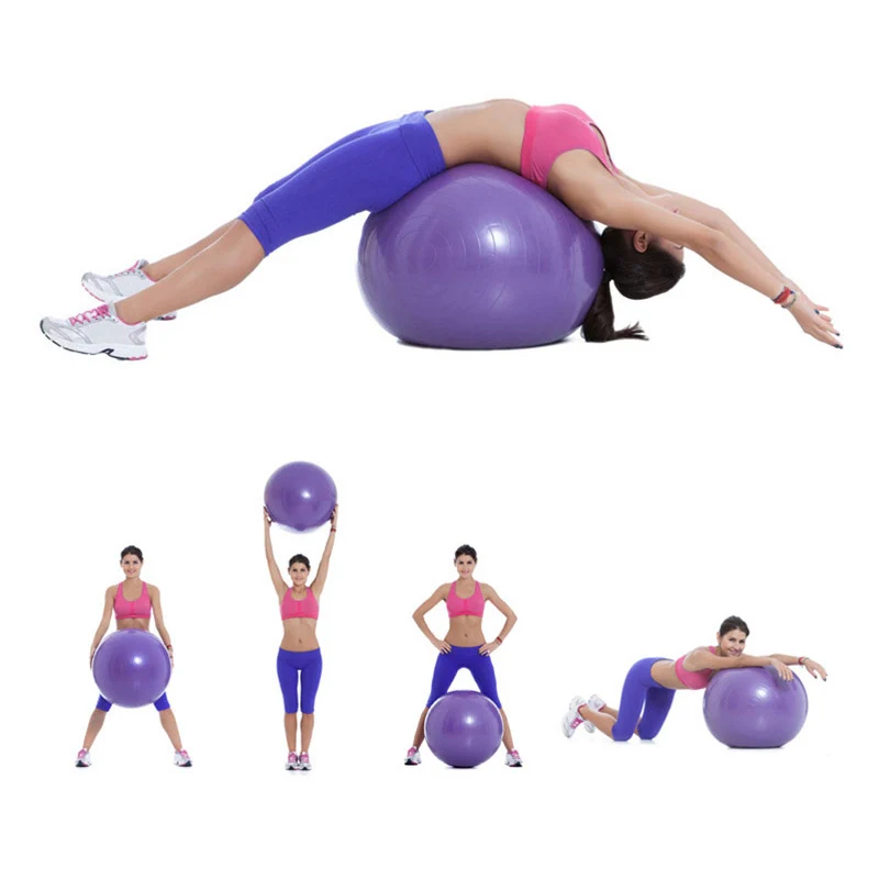 Мячи из ПВХ для йоги пилатеса фитнеса спортзала баланса упражнений массажный мяч pelota de Yoga 55 см с логотипом на заказ