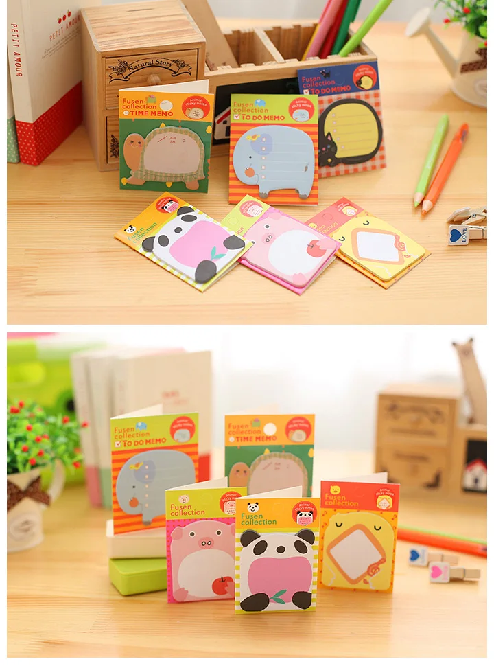 Best Quality Cute Korean Stationery Kawaii Customized Sticky Paper