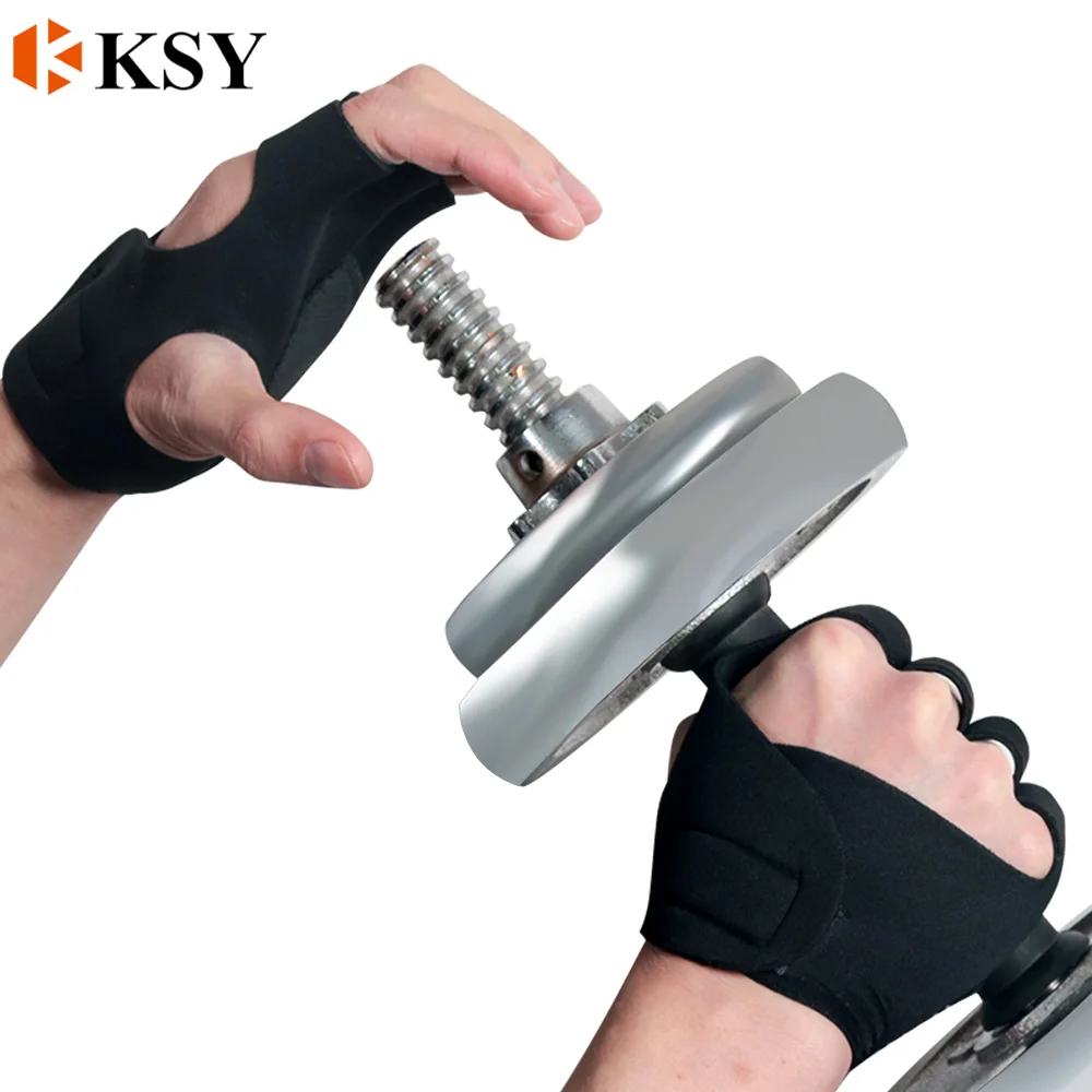 Фитнес-перчатка для активных тренировок в тренажерном зале дополнительные накладки перекрестных резиновая прокладка чтобы избежать мозолей