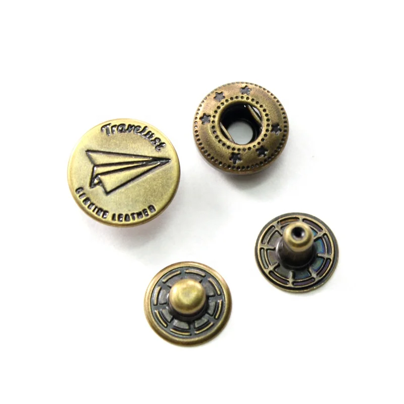 Custom Design Metal Press Stud Snap Heavy Duty Snap Button