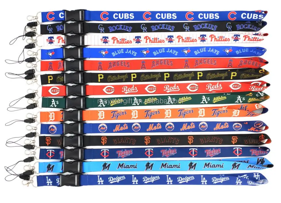2023 Newest Mlb Lanyards Ready To Ship For 30 Teams Buy Mlb Lanyards