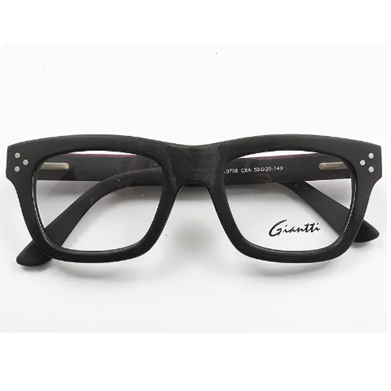 110705 Fashion Wooden square Glasses Frames Men Women Handmade Casual Optical Prescription Eyeglasses Luxury Myopia Spectacles