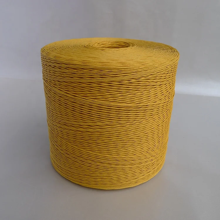 
Оптовая продажа, натуральная мягкая плетеная бумажная веревка для рукоделия сумки 