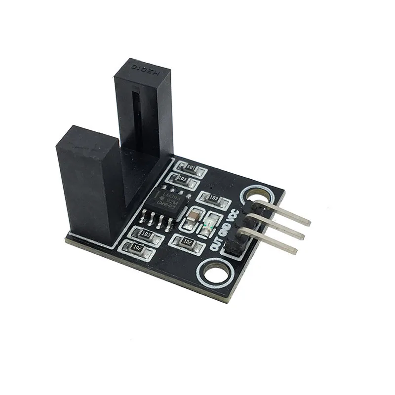 Hs Slot-type Optocoupler Module Speed Measuring Sensor for Arduino 3.3V-5V 
