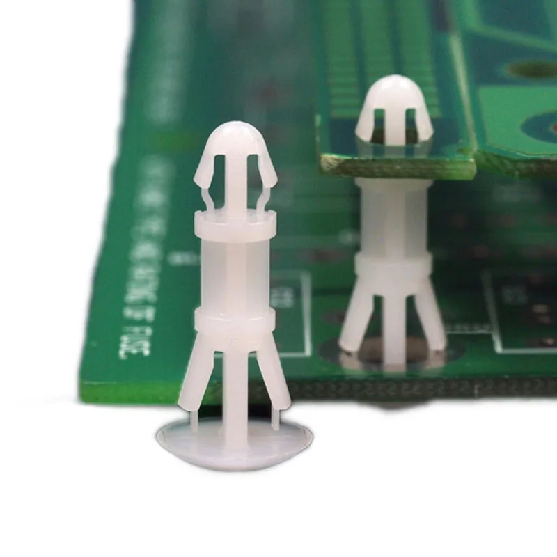 50pcs Nylon Plastic Spacer Pillar Standoff Reverse Motherboard PCB Board Circuit Support Stand Off For Hole Dia. 3.0-4.0mm